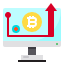 business-cryptocurrency-digital-money-monitor-icon