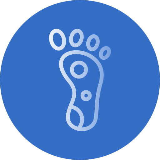 barefoot icon, care icon, foot icon, massage icon, reflexology icon ...