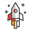 launch-marketing-promote-release-rocket-startup-agile-icon