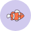 fish-clown-underwater-marine-animal-icon