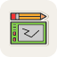 graphic-tablet-appliances-digitizer-drawing-pen-creativity-icon