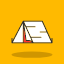 camping-tent-camp-journey-travel-vacation-icon