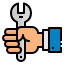 mechanic-hand-wrench-repair-fixed-icon