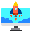 rocket-startup-icon