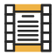 story-screenwriting-script-entertainment-notebook-film-video-icon