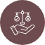 balance-integrity-judge-law-lawyer-logo-silhouette-icon-vector-design-icons-icon