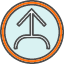 arrow-converge-direction-merge-narrow-way-icon