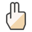 fingers-touchpad-two-second-tap-icon