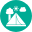 camping-gear-camp-outdoors-preferences-settings-tent-icon