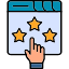 ranking-ratingreview-feedback-stars-hand-icon-icon