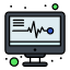 medical-electronics-monitor-reports-icon