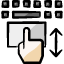 trackpad-touchpad-move-up-down-icon