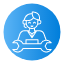 call-center-service-online-support-men-icon