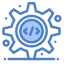 html-programming-interface-source-code-gear-icon