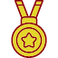 achievement-award-best-number-one-ribbon-star-top-icon