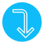 corner-down-right-arrows-user-interface-icon