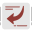arrow-circle-down-left-line-sign-symbol-illustration-icon