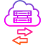 data-transfer-cloud-exchange-server-sync-icon