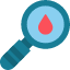 search-bloodtest-science-drop-lab-research-magnifying-glass-icon-icon