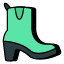 long-boot-long-shoe-footwear-footpiece-footgear-icon