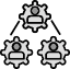 networking-lan-online-management-meeting-hierarchy-structure-icon