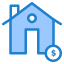 buildings-coin-dollar-estate-house-icon