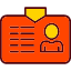 id-identity-license-name-office-tag-icon