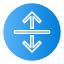 direction-arrows-split-vertical-icon