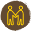 family-friends-fun-group-people-standing-connection-icon
