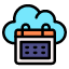 calendar-cloud-networking-information-technology-icon