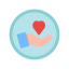 care-empathy-give-hand-love-illustration-symbol-sign-icon