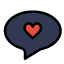 chat-heart-love-icon