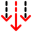 arrow-arrows-direction-advance-down-icon