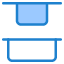 distribute-up-vertical-icon