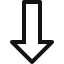 arrow-arrow down-border-down-stroke-stroke arrow-stroke arrow down-icon