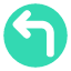 arrow-arrows-turn-left-direction-icon