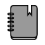 education-set-knowledge-note-book-icon