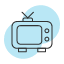 entertainment-retro-screen-television-tv-tvset-video-icon-vector-design-icons-icon