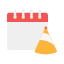 new-year-calendar-time-date-new-year-party-birthday-celebration-confetti-icon