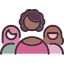womans-day-friend-group-icon