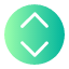 arrow-up-and-down-ui-directional-unfold-chevron-bidirectional-direction-icon