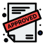 application-approved-contract-icon