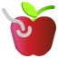 apple-caterpillar-spring-fruit-apples-icon