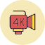 k-camera-interface-digital-filled-lens-video-icon