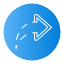 arrow-arrows-direction-curved-right-icon