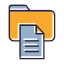 file-data-storage-information-management-document-record-format-sharing-transfer-icon-vector-icon