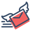 angle-double-down-newsvolumereduce-express-delivery-icon