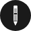 pencil-writing-sketching-drawing-stationery-lead-graphite-eraser-icon-vector-design-icons-icon