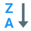 alphabetical-sorting-za-icon