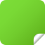 blank-green-label-square-sticker-icon